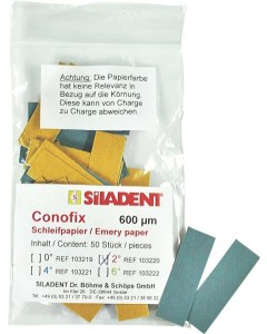Conofix Schleifpapier 600µm 2°