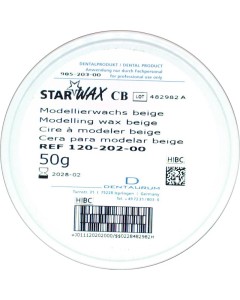 StarWax CB Modellierwachs beige