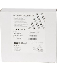 GC Initial Zirconia Discs HT
