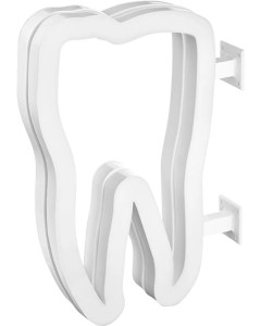 LED-Leuchtzahn Outdoor weiß St