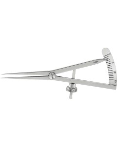 Hautmesszirkel Castroviejo 75mm