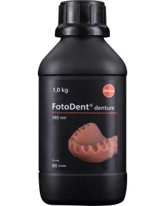 FotoDent denture rosa Flasche 1kg