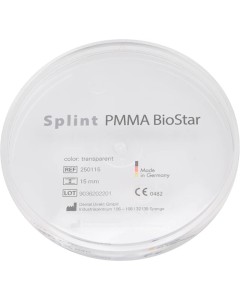 Splint PMMA BioStar H15mm St
