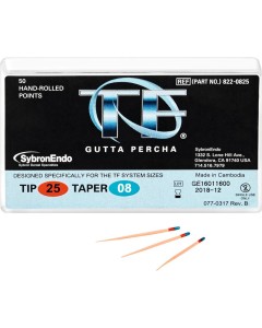 TF Guttapercha Taper.08 ISO025