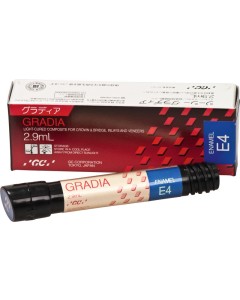 GC Gradia enamel E4 Spritze 2,9ml