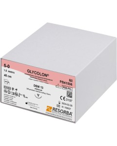 Glycolon ungefärbt 45cm DSM13 4/0