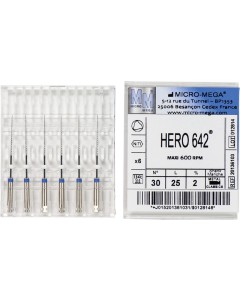 HERO 642 Feilen ISO 030 L25mm 2%