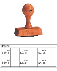 PSI-Tabelle Stempel St