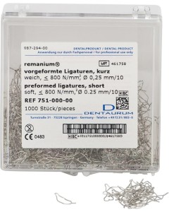 remanium Ligaturendraht vorgeformt
