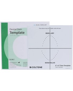 Hygenic Dental Dam Stempel 6x6 St