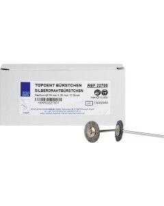 TD Silberdrahtbürstchen montiert