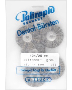 Miniaturbürste unmontiert 124/25mm