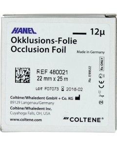 HANEL Folie 12my ES 22mm schwarz
