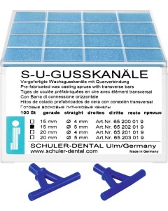 Gusskanäle gerade 15mm Pa 100