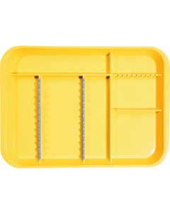 B-Lok Tray m.Einteilung neongelb
