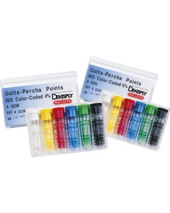 Gutta-Percha Spitzen farbc.konisch
