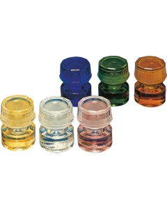 Kappenglas Farbglas gelb St