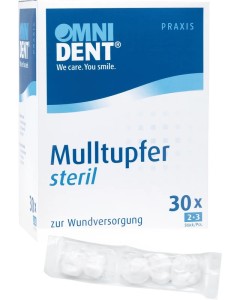 Omni Mulltupfer Walnuss steril