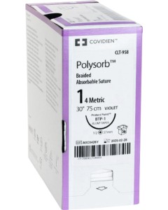 Polysorb 4-0 VIO 75cm CVF23 Pa 36