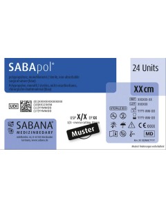 SABApol blau DS-16 5-0 45cm 1