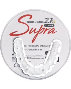 SHOFU DISK ZR Lucent Supra 25mm