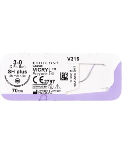 VICRYL viol.70cm 6-0 TF